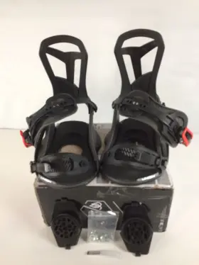 3241102-blk-l Union Open Box Falcor Mens Snowboard Bindings Black Large My25