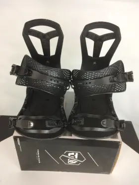 3241102-blk-m Union Excellent Falcor Mens Snowboard Bindings Black Medium My25