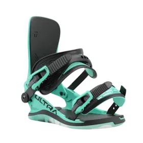 3241115-aqu-l Union Ultra Womens Snowboard Bindings Aqua Large My25