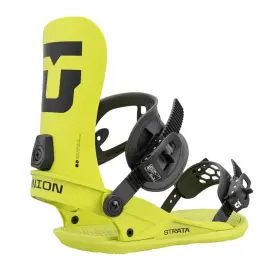 3241116-acg-m Union Strata Mens Snowboard Bindings Acid Green Medium My25