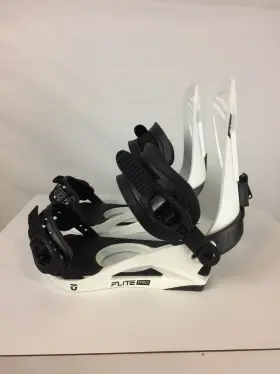 3241118-wht-s Union Open Box Flite Pro Mens Snowboard Bindings White Small My25