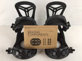 Union 3241119-blk-s Open Box Rosa Womens Snowboard Bindings Black Small My25
