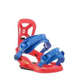 3241132-red-xs Union Cadet Mini Kids Snowboard Bindings Red X-small My25