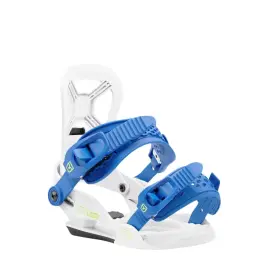 3241132-wht-xs Union Cadet Mini Kids Snowboard Bindings White X-small My25