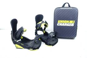 Union 428521570956 Charger Snowboard Bindings L/xl Black Yellow Carbon Fiber 285 - 320 Mondo