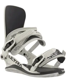 Union 8057717459975 Ultra Mens Snowboard Bindings Bone White New 2024 For Shoe Size 8-10 Wow