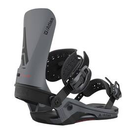 Union 810058161734 Atlas Snowboard Bindings Mens Size Medium 8 - 10 Metallic Grey New 2023