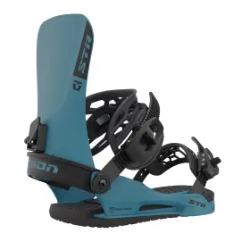 Union 810058162199 Str Snowboard Bindings Mens Large Us 10.5 Steel Blue New 2023