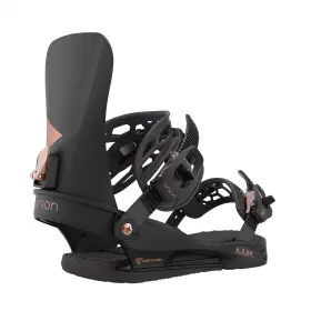 Union 810058162229 Juliet Snowboard Bindings Womens Large Us 9-11 Black New 2023