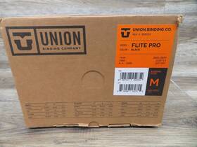 Union 810058162755 Flite Pro Snowboard Bindings Medium Black