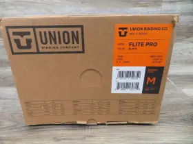 Union 810058162755 Flite Pro Snowboard Bindings Medium Black