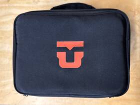 Union 810058164216 Bindings Padded Bag -lunchbox - Black Brand New