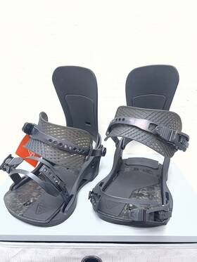 Union 810058165084 Atlas Pro Snowboard Bindings Mens Medium Us 8-10 Black New 2024