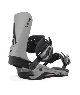 Union 810058165237 Atlas Snowboard Bindings Mens Size Medium 8-10 Metallic Silver New 2024