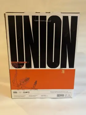 Union 810058165442 2024 Force Orange Men S Large Snowboard Binding