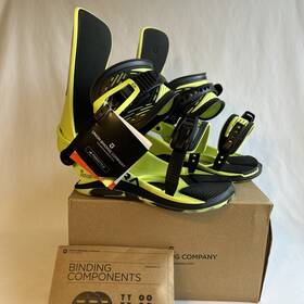 Union 810107800195 Snowboard Bindings Womens Ultra Lime Large 2023 / 2024