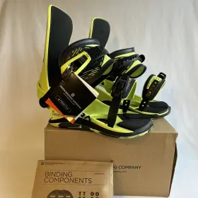 Union 810107800195 Snowboard Bindings Womens Ultra Lime Large 2023 / 2024