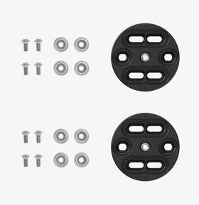 Union 810107801963 Snowboard Bindings Mini Disc Kit 4 Hole And Channel New With Hardware
