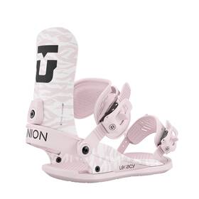 Union 810120334714 Legacy Snowboard Bindings Womens Large Us 9-11 Pink New 2026