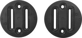 Union 842852186040 Snowboard Bindings Replacement Disc Set Black New 4 Hole And Ics