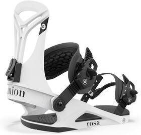 Union Binding Co. 810107800638 Co. Rosa Womens Snowboard Bindings -white - Medium 6.5-8.5 -nib