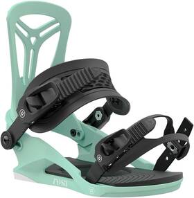 Union Binding Co. 810107800706 Co. Rosa Womens Snowboard Bindings - Aqua Large 9-11 Nib