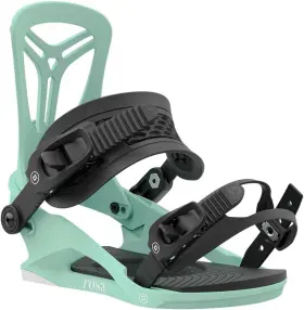 Union Binding Co. 810107800706 Rosa Womens Snowboard Bindings - Aqua Large 9-11 Nib