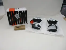 2310425 Union Binding Company 2023 / 2024 Force Mens Snowboard Bindings Size Large White