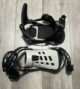 3231207-blk-m Union Binding Company Str Snowboard Bindings Stone/black Medium 2021/2022