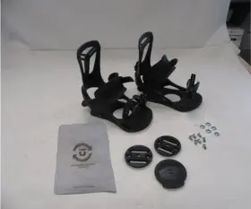 Bpo8700-02 Union Binding Company Flite Pro Snowboard Bindings Size Medium Black