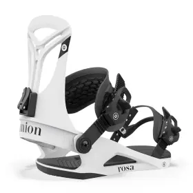 Union Binding Company & Design 810107800621 Rosa Womens Snowboard Bindings S White