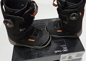 Union Btoo205 Snowboard Youth Cadet Boot Black Size 13k Eu 32 Men 1 2022 Boa