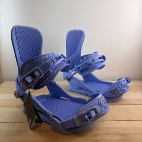 Union Em156 Juliet Womens Snowboard Bindings Blue Medium 2026 New Open Box