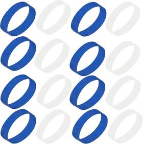 Vecacosic 445020123125 16 Packs Ski Brake Retainers Blue Sik Rubber Bands Binding
