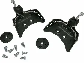 43234-1605 Whitewoods 75mm 3 Pin Cross Country Ski Bindings With Hardware And Backplates