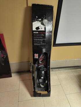 X Games Gear Xg125cm Gearr Snowboard With Abs Adjustable Forward Lean Bindings Inch New
