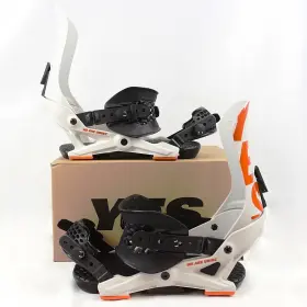 #yes 630949110947 Ipo Daily Drivers All Mountain Snowboard Bindings In Gray Mens M/7.5-10