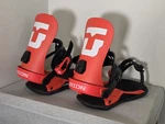 Union Strata Snowboard Bindings, Men's Medium (us 8-10), Red, 2023/2024 Used. Price: $189.00.