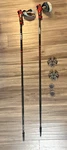 Leki Airfoil 3D Lightweight Aluminum Poles For Downhill Skiing Used. Price: $49.00.