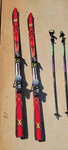 K2 Skis W/ Salomon 850S Bindings Atomic Poles & Seattle Sports Bag Used. Price: $150.00.