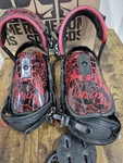 Technine T9 Snowboard Bindings Large Rare Red Black 2008 Y2K Fast Shipping Used. Price: $125.00.