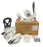 Kids Altitude "jr Ripper" Snowboard Bindings 4X4 Burton 3D Sizes: 3-6 (white) New. Price: $109.95.