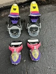 Look Pivot 15 Gripwalk Ski Bindings, Forza 2.0 Purple Colorway, W/ 105MM Brakes Used. Price: $145.00.
