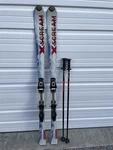 Scream 170 Cm W/salomon C509 Bindings, Scott Ski Poles Used. Price: $250.00.