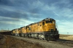 Railroad Slide - Union Pacific #2824 Ge U30C Locomotive Rock River Wy 1976 Train Used. Price: $10.00.