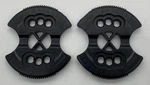 Burton Reflex Hinge Snowboard Binding Discs Mounting Plates Channel 2X2 New. Price: $39.99.