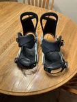 Burton Scribe Est Reflex Wood Grain Jane Snowboard Bindings Women Large New. Price: $150.00.