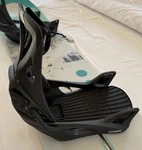 Burton Step Escapade Black Bindings (women Size: Medium) Used. Price: $195.00.