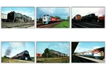 Lot Of 6 Vintage Train Locomotive Postcards American Freedom Union Steam 4373 Used. Price: $11.99.