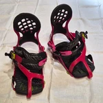 Ride Contraband Snowboard Bindings Black Purple S/m Size W/ Discs & Hardware Used. Price: $50.00.